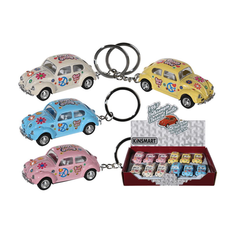 PORTE CLES METAL VOITURE VW COX A FRICTION