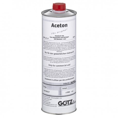 ACETONE 1 LITRE GOTZ