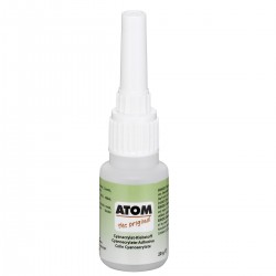 ATOM COLLE CYANOCRYLATE 20 grammes 